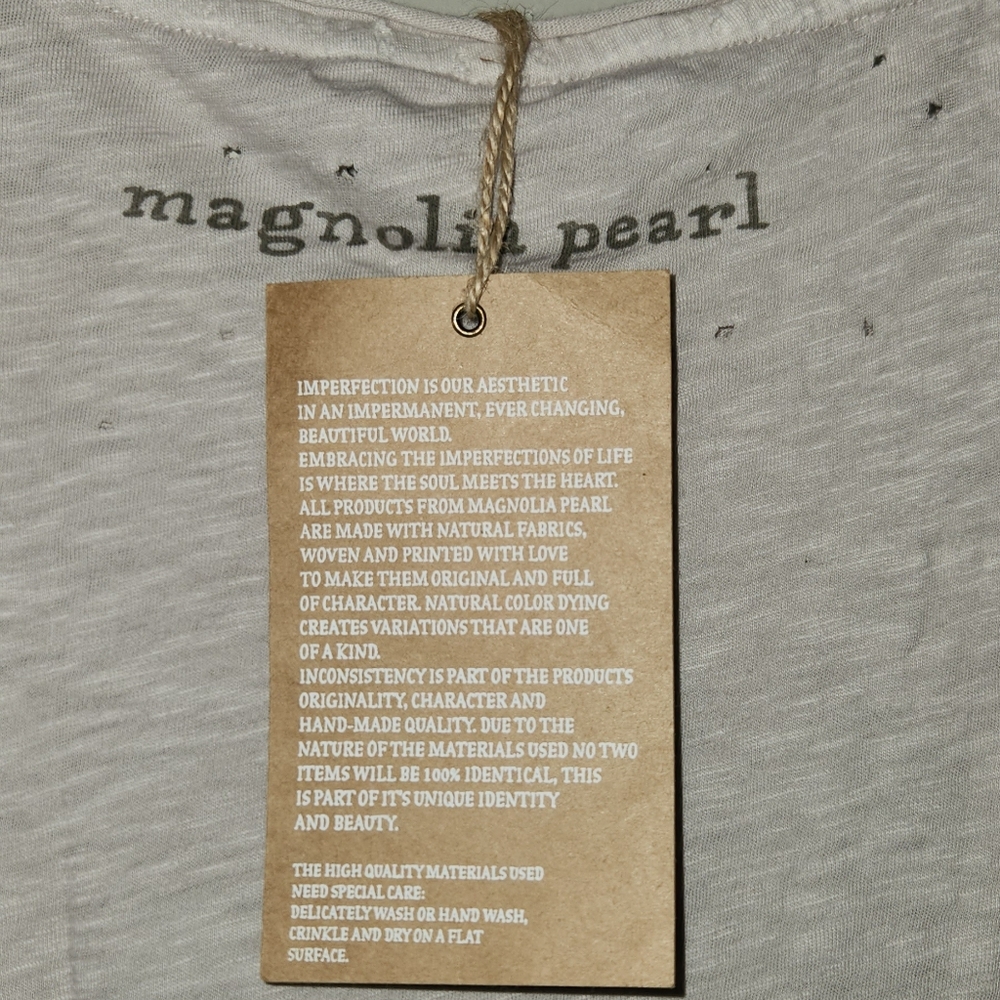 New Magnolia Pearl Bard T Bob Dylan Band Sketch Top 379 Lilac Water Tee T-Shirt - Picture 16 of 17